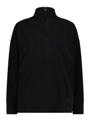 CMP Bluza polarowa w kolorze czarnym rozmiar: 38. Czarne bluzy bez kaptura damskie CMP, z materiału. Za 214.70 zł.