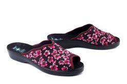 ADANEX 30320 BIK53VD burgund, kapcie damskie. Czerwone kapcie damskie Adanex. Za 68.99 zł.