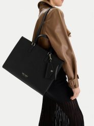 Nine West Torebka CEO-Vellor-LDA8459 Czarny. Czarne torebki klasyczne damskie Nine West, bez wzorów, z materiału, bez dodatków. Za 199.99 zł.