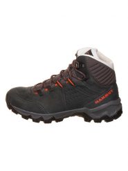 Mammut Skórzane botki trekkingowe "Nova IV Mid LTH" w kolorze antracytowym rozmiar: 38. Czarne obuwie trekkingowe damskie Mammut. Za 429.95 zł.