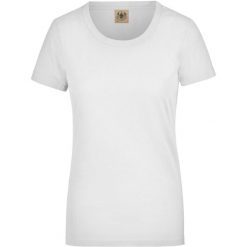 Damska Koszulka Vintage XL z Bawełny - James & Nicholson. Czerwone bluzki damskie XJAGD, m, bez wzorów, z bawełny, bez kołnierzyka. Za 129.99 zł.