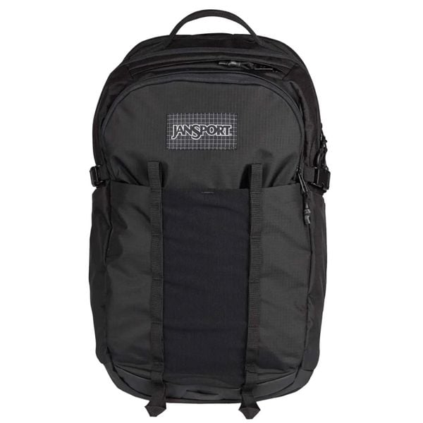 Plecak sportowo-turystyczny dla dorosłych All Around Pack Backpack. Czarne plecaki damskie JanSport, bez wzorów, z materiału, sportowe. Za 499.99 zł.
