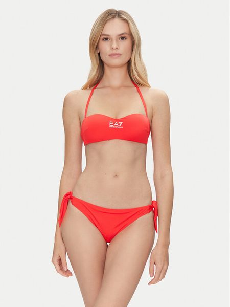 EA7 Emporio Armani Bikini 7W000319 AF12599 A5064 Czerwony. Czerwone bikini damskie EA7 Emporio Armani, bez wzorów. Za 379.99 zł.