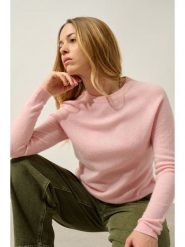 AUTHENTIC CASHMERE Kaszmirowy sweter "Ecrin" w kolorze jasnoróżowym rozmiar: S. Różowe swetry klasyczne damskie AUTHENTIC CASHMERE, s, z kaszmiru, bez kołnierzyka. Za 267.29 zł.