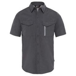 Koszula turystyczna męska The North Face M Sequoia. Szare koszule męskie TNF, m, bez wzorów, bez kołnierzyka, bez ramiączek. Za 195.00 zł.