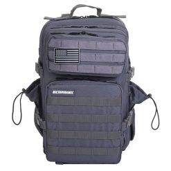 Plecak do CrossTraining i podróży ELITRAINX V1 45L. Szare plecaki damskie ELITEX TRAINING, bez wzorów, sportowe. Za 252.99 zł.