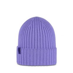 Czapka zimowa Buff Knitted Norval. Fioletowe czapki męskie Buff, na zimę, bez wzorów, z wełny, eleganckie. Za 216.15 zł.