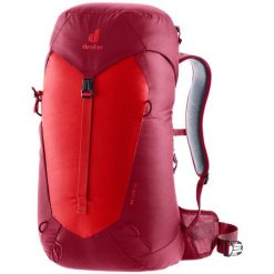 Plecak turystyczny Deuter AC Lite 30 - cherry/masala. Czerwone plecaki damskie Deuter, bez wzorów, z włókna, klasyczne. Za 516.99 zł.