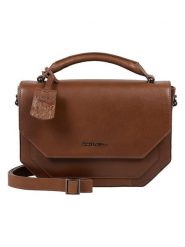 Burkely Skórzana torebka w kolorze brązowym - 26 x 19 x 7 cm rozmiar: onesize. Brązowe torebki klasyczne damskie Burkely, bez wzorów, z materiału, bez dodatków. Za 325.03 zł.