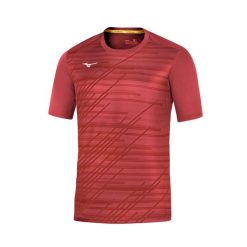 Koszulka Mizuno Team Chiba. Niebieskie t-shirty damskie Mizuno, m, bez wzorów, z materiału, bez kołnierzyka. Za 167.00 zł.