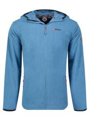 Geographical Norway Kurtka polarowa "Unicia" w kolorze niebieskim rozmiar: XL. Niebieskie kurtki męskie Geographical Norway, xl, bez wzorów, z materiału, bez kaptura. Za 122.96 zł.
