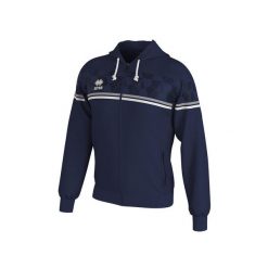 Bluza Reklamowa Errea Dragos Dorosłych. Niebieskie bluzy bez kaptura męskie ERREA, bez wzorów, z bawełny, sportowe, bez kołnierzyka, bez ramiączek. W wyprzedaży za 302.45 zł.