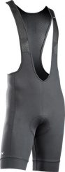 Szorty kolarskie z szelkami Northwave Active. Czarne szorty męskie Northwave, bez wzorów, z tkaniny, eleganckie. Za 289.99 zł.
