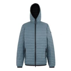 Męska Lekka Ocieplana Kurtka Rigain. Niebieskie kurtki męskie Regatta, m, bez wzorów, z puchu, sportowe, bez kaptura. Za 141.99 zł.