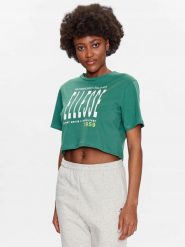 T-SHIRT DAMSKI KOSZULKA CROP ELLESSE. Czerwone bluzki sportowe damskie Ellesse, uniwersalny, bez wzorów, z bawełny, bez ramiączek. Za 116.99 zł.