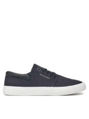 Quiksilver Tenisówki ZEKE-02 Granatowy. Niebieskie trampki i tenisówki męskie Quiksilver, bez wzorów, z materiału, bez zapięcia. Za 129.99 zł.
