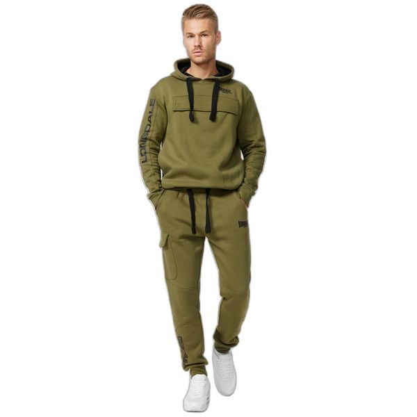 Spodnie do biegania Lonsdale Tweedmouth. Czarne szorty męskie Lonsdale, bez wzorów, z gumy. Za 252.00 zł.