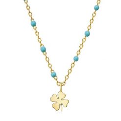 Glanzstücke München Naszyjnik srebrny srebro wysokiej próby żółte złoto Naszyjniki 1 ct Damski. Szare naszyjniki damskie Glanzstücke München, srebrne. Za 249.99 zł.