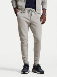 Polo Ralph Lauren Spodnie dresowe 710881518077 Szary jasny Regular Fit. Szare spodnie dresowe męskie Polo Ralph Lauren, bez wzorów, z bawełny. Za 729.99 zł.