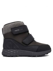 Reima Śniegowce 5400147A-9960 Szary. Szare buty zimowe chłopięce Reima, ze skóry. Za 349.00 zł.