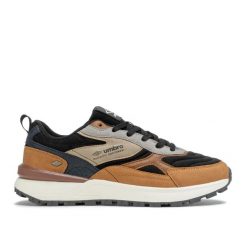 Buty męskie sneakersy sportowe Umbro. Brązowe buty sportowe na co dzień męskie Umbro, z dresówki, bez zapięcia, trekkingowe. Za 159.00 zł.