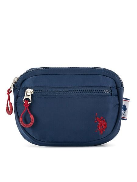 U.S. Polo Assn. Saszetka nerka BIUXT5677MIA Granatowy. Niebieskie saszetki męskie U.S. Polo Assn., z materiału. Za 65.99 zł.