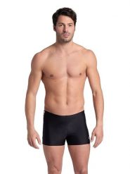 Arena Kąpielówki w kolorze czarno-białym rozmiar: 9. Czarne kąpielówki męskie Arena, bez wzorów, z materiału. Za 69.75 zł.