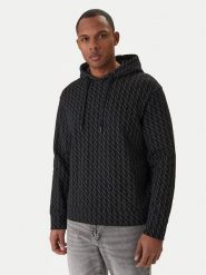 Armani Exchange Bluza XM001225 AF11847 FC026 Czarny Regular Fit. Czarne bluzy bez kaptura męskie Armani Exchange, l, z bawełny. Za 659.99 zł.