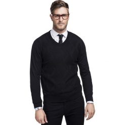 Sweter CARLO A 15-56SR. Brązowe swetry męskie Giacomo Conti, na jesień, m, bez wzorów, z wełny, bez kołnierzyka. Za 229.00 zł.
