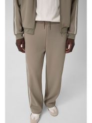 Guess Spodnie materiałowe 183087 Zielony Regular Fit. Zielone spodnie materiałowe męskie Guess, z aplikacjami, z materiału. Za 434.99 zł.