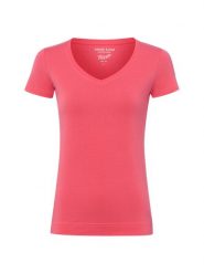 Marie Lund Koszulka Kobiety Bawełna wyrazisty róż, XL. Czerwone t-shirty damskie Marie Lund, xl, bez wzorów, z bawełny, bez kołnierzyka. Za 79.95 zł.