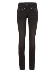 Herrlicher Dżinsy - Skinny fit - w kolorze czarnym rozmiar: W24/L30. Czarne jeansy damskie Herrlicher, z podwyższonym stanem. Za 96.60 zł.