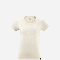 Koszulka sportowa damska Millet Granite Ts Ss W z krótkim rękawem. Brązowe bluzki sportowe damskie Millet, m, bez wzorów, bez ramiączek. Za 199.00 zł.