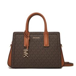 Torebka MICHAEL Michael Kors. Brązowe torebki klasyczne damskie MICHAEL Michael Kors, bez wzorów, bez dodatków. Za 1,129.00 zł.