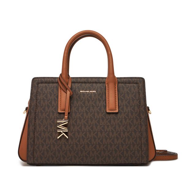 Torebka MICHAEL Michael Kors. Brązowe torebki klasyczne damskie MICHAEL Michael Kors, bez wzorów, bez dodatków. Za 1,129.00 zł.