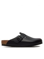Birkenstock Klapki Boston 0060191 Czarny. Czarne klapki i japonki męskie Birkenstock, ze skóry. Za 439.99 zł.