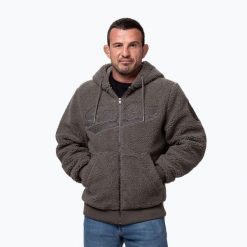 Bluza męska Pitbull Galaxy Hooded Zip. Szare bluzy z kapturem męskie PITBULL, m, z materiału. Za 339.99 zł.