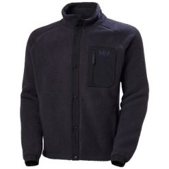 Kurtka z dresu Helly Hansen Panorama Pile Snap. Fioletowe kurtki męskie Helly Hansen, na jesień, m, bez wzorów, z dresówki, casualowe, bez kaptura. W wyprzedaży za 518.20 zł.