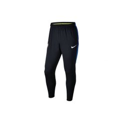 Spodnie treningowe do piki nożnej Inter Mediolan. Spodnie materiałowe męskie Nike, bez wzorów, z materiału. Za 149.99 zł.