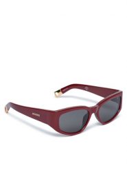 JACQUEMUS Okulary przeciwsłoneczne JAC5C3SUN Bordowy. Czerwone okulary przeciwsłoneczne damskie JACQUEMUS. Za 1,209.00 zł.