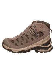 SALOMON Skórzane buty trekkingowe "Quest Echo Gore-Tex" w kolorze jasnobrązowym rozmiar: 42. Brązowe buty trekkingowe męskie Salomon, z gore-texu, bez zapięcia, outdoorowe, gore-tex. Za 604.95 zł.