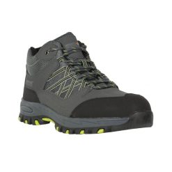 Obuwie Ochronne Męskie. Szare buty trekkingowe męskie Regatta, bez zapięcia, trekkingowe. Za 295.99 zł.