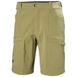 Szorty Helly Hansen Verglas Tur. Zielone szorty męskie Helly Hansen, z materiału, bez kołnierzyka. Za 511.00 zł.