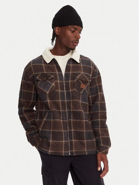 Quiksilver Kurtka przejściowa EQYPF03080 Brązowy Regular Fit. Brązowe kurtki męskie Quiksilver, m, bez wzorów, z bawełny, bez kaptura. Za 279.99 zł.