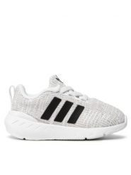 Adidas Sneakersy Swift Run 22 El I GW8187 Szary. Szare buty sportowe chłopięce Adidas, z materiału, bez zapięcia. Za 159.99 zł.