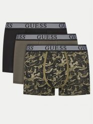 Guess Komplet 3 par bokserek U5GG05 K6YW1 Kolorowy. Bokserki męskie Guess, z aplikacjami, z bawełny. Za 159.99 zł.