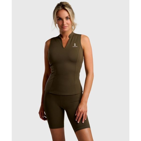 Koszulka Damska Elegance Tennis/Padel/Golf. Zielone t-shirty damskie NORDICDOTS, xs, bez wzorów, z elastanu, bez kołnierzyka. Za 235.00 zł.