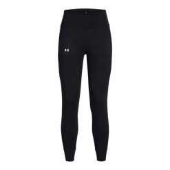 Damskie spodnie dresowe Under Armour Motion. Czarne spodnie sportowe damskie Under Armour, s, z dresówki, na fitness i siłownię. Za 265.15 zł.