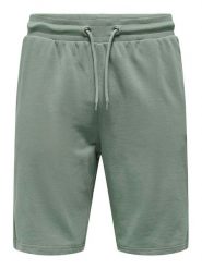 Only & Sons Szorty sportowe Neil 22015623 Zielony Regular Fit. Zielone szorty męskie Only & Sons, m, z bawełny. Za 69.99 zł.