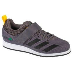 Buty adidas Powerlift 5 Weightlifting ID2475 szare. Szare buty sportowe na co dzień męskie z gumy, bez zapięcia, na fitness i siłownię. Za 596.89 zł.